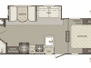 27 Bullet Travel Trailer Floorplan